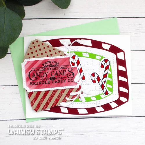 Whimsy Stamps - Layering Stencils - Terrific Tickets - Shadows and Patterns 9 Whimsy Stamps - Layering Stencils - Terrific Tickets - Shadows and Patterns