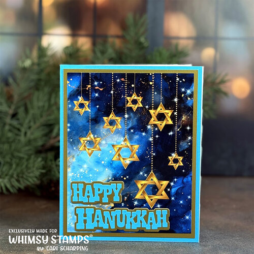 Whimsy Stamps - Dies - Happy Hanukkah 2 Whimsy Stamps - Dies - Happy Hanukkah