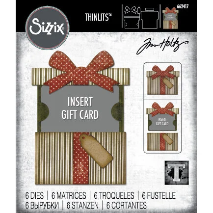 Sizzix - Tim Holtz - Thinlits Dies - Vault Gift Card Package