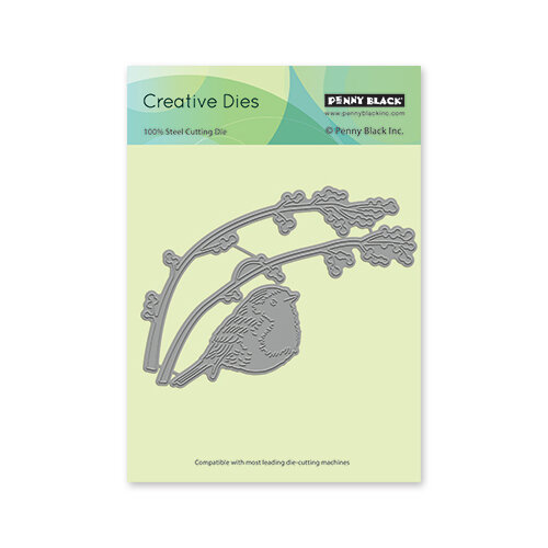 Penny Black - Making Spirits Bright Collection - Christmas - Creative Dies - Nestled 1 Penny Black - Making Spirits Bright Collection - Christmas - Creative Dies - Nestled