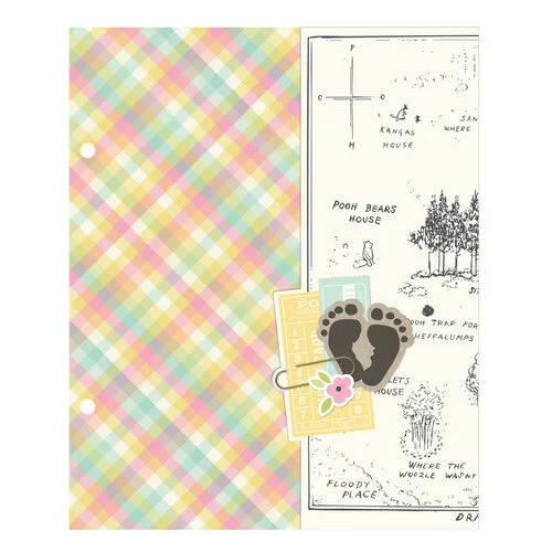 Simple Stories - Say Cheese Classic Pooh Baby Collection - 6 x 8 Binder Inserts