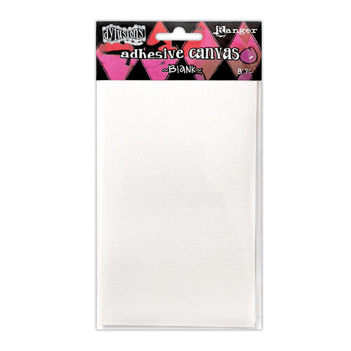 Ranger Ink - Dylusions - Adhesive Canvas - Blank - 8 Pack