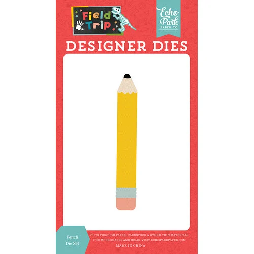 Echo Park - Field Trip Collection - Designer Dies - Pencil 1 Echo Park - Field Trip Collection - Designer Dies - Pencil