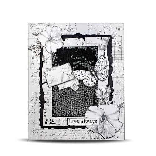 AALL and Create - Pollen Drift Collection - Ephemera - Die-Cuts - Gravel Script