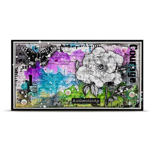 AALL and Create - Inkblot Meadow Collection - A5 Paper Pack - Herb Traces 7 AALL and Create - Inkblot Meadow Collection - A5 Paper Pack - Herb Traces