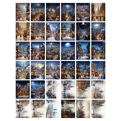 Brutus Monroe - City Sidewalks Collection - Creative Cards - Busy Sidewalks