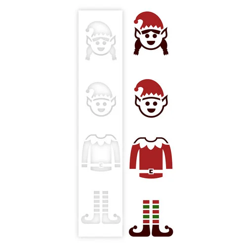 Brutus Monroe - City Sidewalks Collection - Stencils - Build An Elf