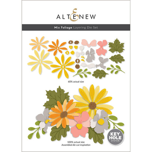 Altenew - Layering Dies - Mix Foliage 1 Altenew - Layering Dies - Mix Foliage