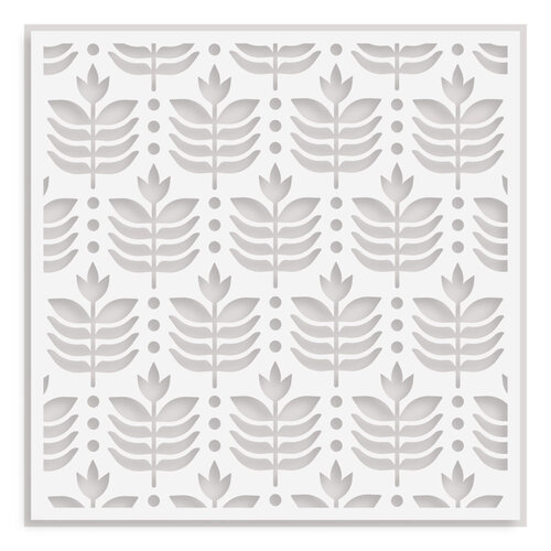 Altenew - Stencil - Deco Leaves