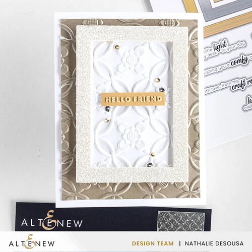 Altenew - 3D Embossing Folder - Mini Sentiments 9 Altenew - 3D Embossing Folder - Mini Sentiments