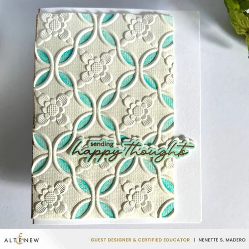 Altenew - 3D Embossing Folder - Botanical Rails 11 Altenew - 3D Embossing Folder - Botanical Rails