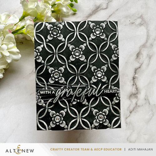 Altenew - 3D Embossing Folder - Botanical Rails 3 Altenew - 3D Embossing Folder - Botanical Rails