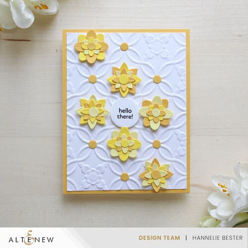 Altenew - 3D Embossing Folder - Botanical Rails 5 Altenew - 3D Embossing Folder - Botanical Rails