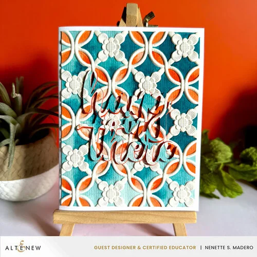 Altenew - 3D Embossing Folder - Botanical Rails 9 Altenew - 3D Embossing Folder - Botanical Rails