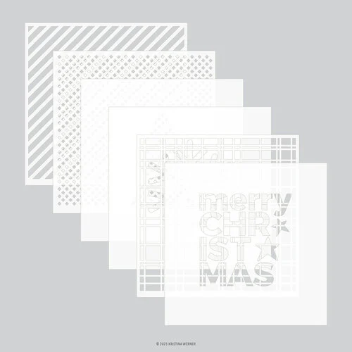 Concord and 9th - Kristina Werner - Stencils - Simple Christmas 1 Concord and 9th - Kristina Werner - Stencils - Simple Christmas