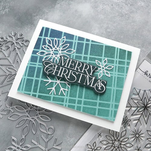 Concord and 9th - Kristina Werner - Stencils - Simple Christmas 4 Concord and 9th - Kristina Werner - Stencils - Simple Christmas