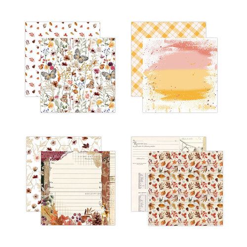 Pretty Little Studio - Ginger Snap Collection - Paper Pack - 12 x 12 Double-Sided 2 Pretty Little Studio - Ginger Snap Collection - Paper Pack - 12 x 12 Double-Sided