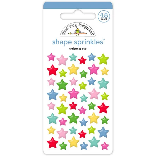 Doodlebug Design - Oh What Fun Collection - Shape Sprinkles - Christmas Eve 1 Doodlebug Design - Oh What Fun Collection - Shape Sprinkles - Christmas Eve