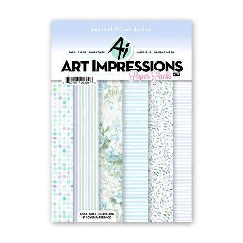 Art Impressions - 6 x 9 Paper Pack - Bible Journaling S1 Cover