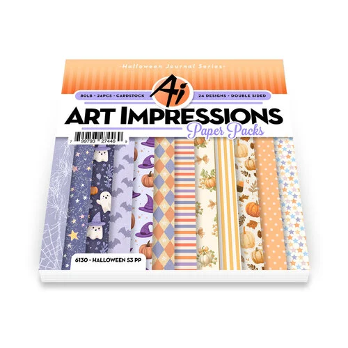 Art Impressions - 6 x 6 Paper Pack - Halloween S3 Paper