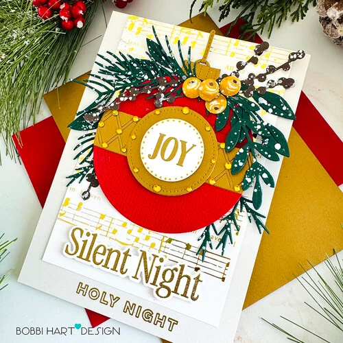 Papertrey Ink - Hot Foil Plate - Silent Night 2 Papertrey Ink - Hot Foil Plate - Silent Night