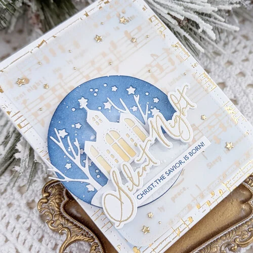 Papertrey Ink - Hot Foil Plate - Silent Night 6 Papertrey Ink - Hot Foil Plate - Silent Night