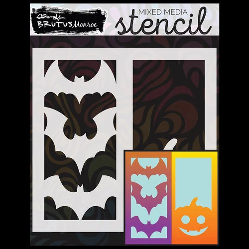 Brutus Monroe - Tricks And Treats Collection - Stencils - Twilight Grin