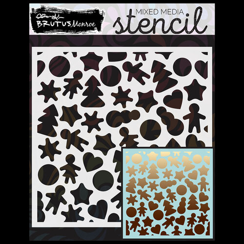 Brutus Monroe - Sweet Holiday Collection - Stencils - Cookie Sheet