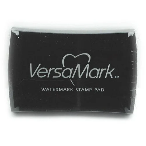 Tsukineko - VersaMark Watermark Ink Stamp Pad - Large - Clear 1 Tsukineko - VersaMark Watermark Ink Stamp Pad - Large - Clear