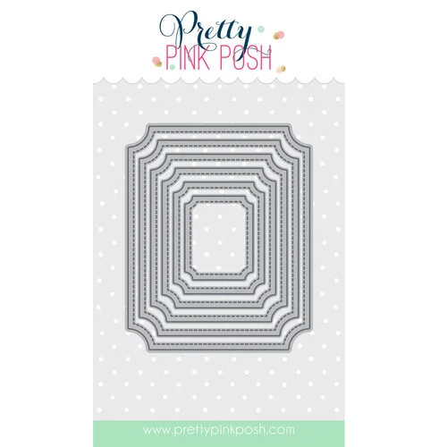 Pretty Pink Posh - Dies - Notched Rectangles
