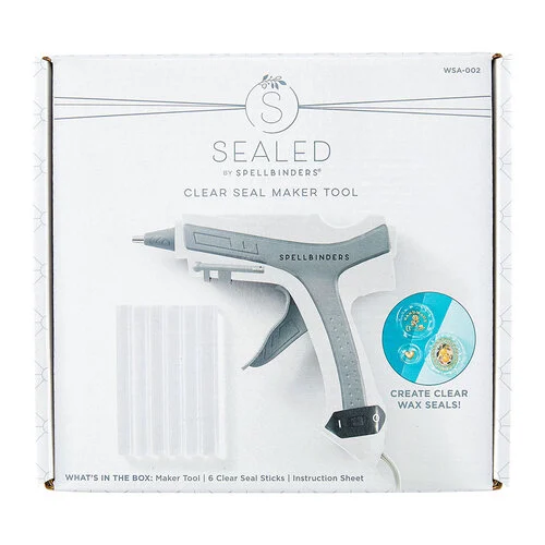 Spellbinders - Clear Seal Maker Tool Collection - Wax Seal Accessories - Clear Seal Maker Tool