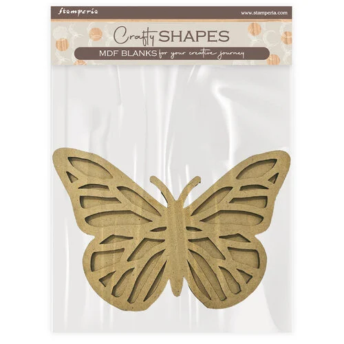 Stamperia - Quiet Days Collection - Crafty Shapes - Butterfly