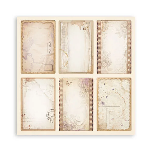Stamperia - Quiet Days Collection - 8 x 8 Paper Pad - Single Face