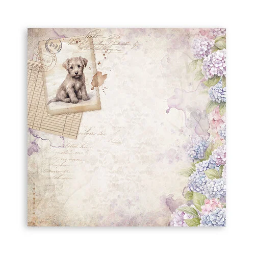 Stamperia - Quiet Days Collection - 8 x 8 Paper Pad - Single Face