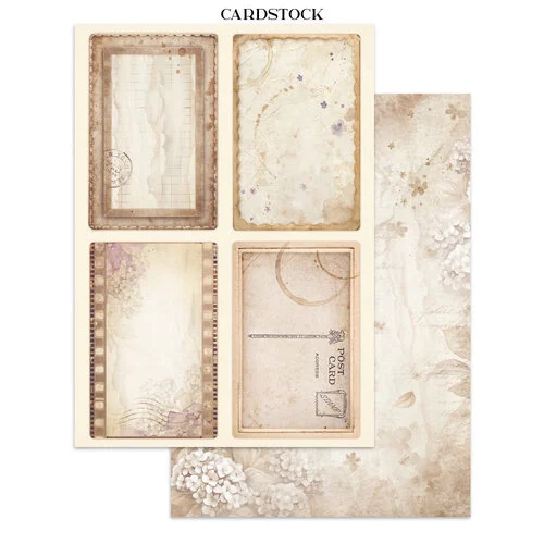 Stamperia - Quiet Days Collection - Junk Journal - Stickers, Cut-outs, and Backgrounds 16 Stamperia - Quiet Days Collection - Junk Journal - Stickers, Cut-outs, and Backgrounds