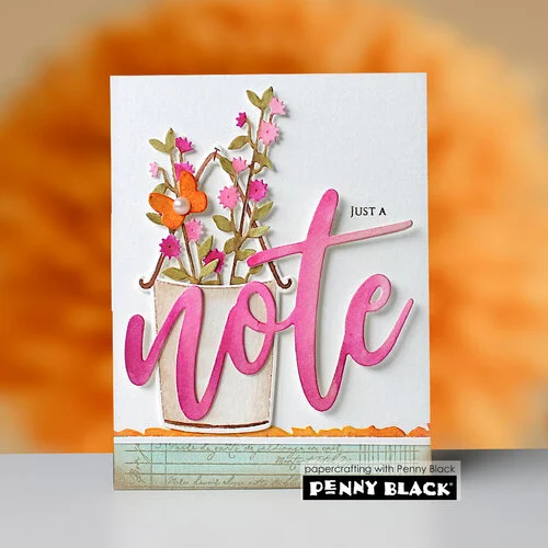 Penny Black - Clear Photopolymer Stamps - Delighted