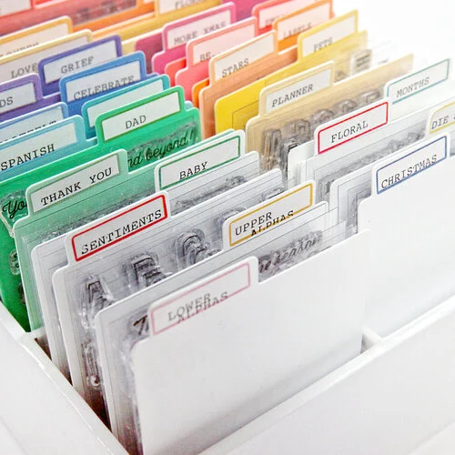 Scrapbook.com - Tabbed Dividers with Labels - 4x6 - Warms - 8 Piece Set 4 Scrapbook.com - Tabbed Dividers with Labels - 4x6 - Warms - 8 Piece Set