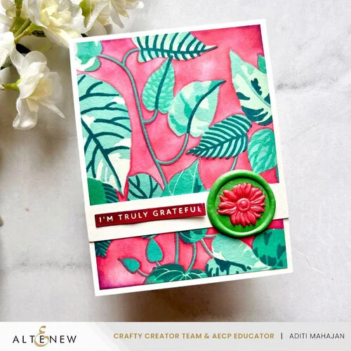 Altenew - Layering Stencils - Flourishing Vines