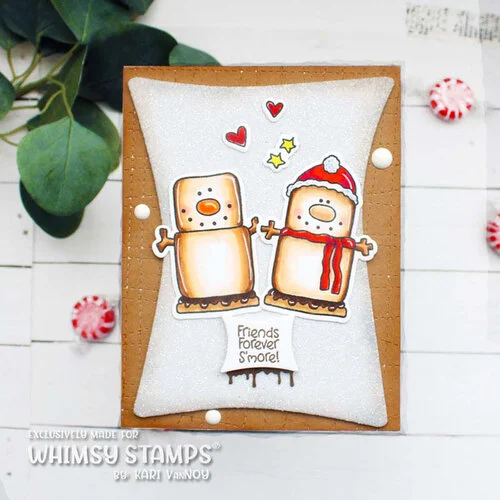 Whimsy Stamps - Clear Photopolymer Stamps - Smores