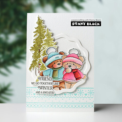 Penny Black - Creative Dies - Snow Day Cut Out 2 Penny Black - Creative Dies - Snow Day Cut Out
