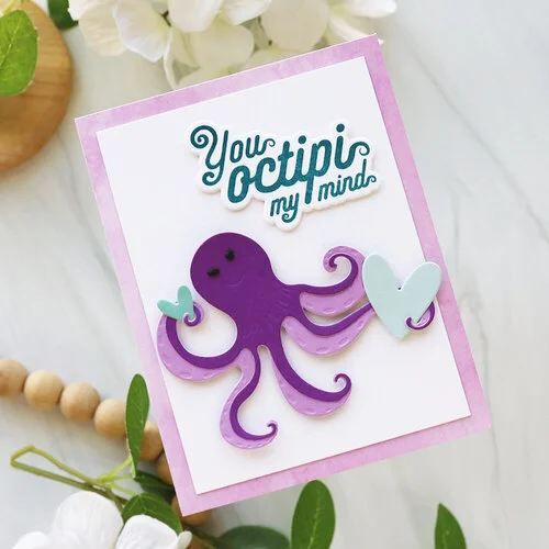 Scrapbook.com - Coastal Charm Bundle - Dies, Paper, and Stamps