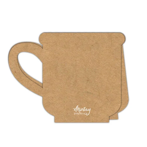Mintay Papers - Mug Card Base - Kraft 1 Mintay Papers - Mug Card Base - Kraft