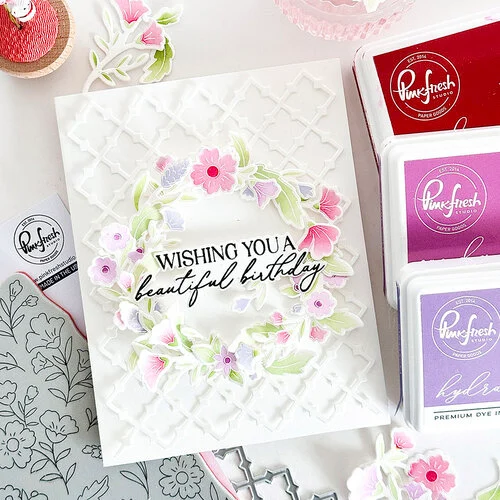 Pinkfresh Studio - Delicate Details Collection - Clear Photopolymer Stamps - On My Mind