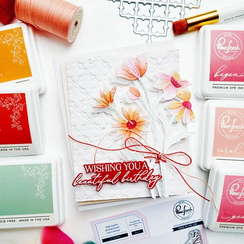 Pinkfresh Studio - Delicate Details Collection - Clear Photopolymer Stamps - On My Mind