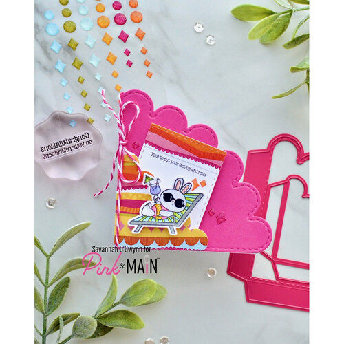 Pink and Main - 8.5 x 5.5 Paper Pack - The Bright Side