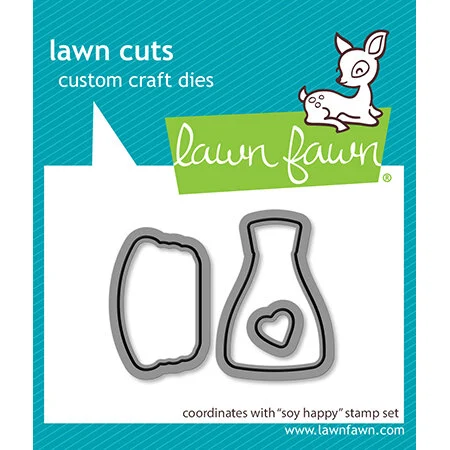 Lawn Fawn - Lawn Cuts - Dies - Soy Happy 1 Lawn Fawn - Lawn Cuts - Dies - Soy Happy