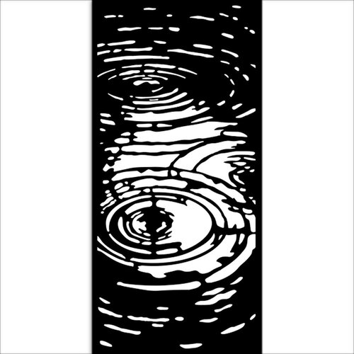 Stamperia - Herbarium Silvae Collection - Stencils - Water Pattern