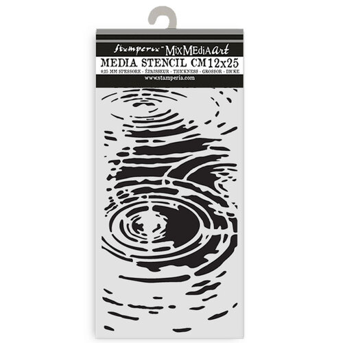 Stamperia - Herbarium Silvae Collection - Stencils - Water Pattern