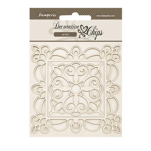 Stamperia - Herbarium Silvae Collection - Decorative Chips - Frames 1 Stamperia - Herbarium Silvae Collection - Decorative Chips - Frames