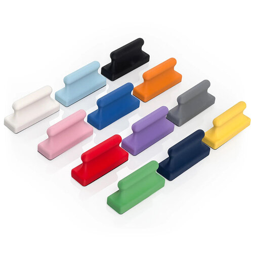 Glassboard Studio - MegaPawn Neodymium Magnet - Multi-Color - 12 Pack 1 Glassboard Studio - MegaPawn Neodymium Magnet - Multi-Color - 12 Pack
